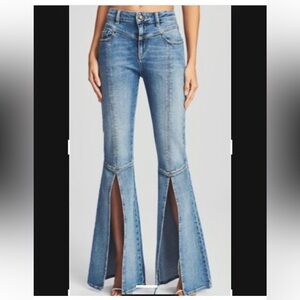 $325 Retrofete Fresca Flared Jeans 26